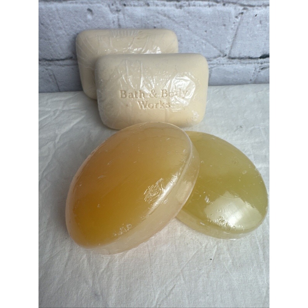 VTG Bath & Body Works Cleansing Bar 4.5 oz Moisturizing and Glycerin‎ LOT of 4